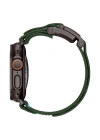 Apple Watch 7 45mm Redclick KRD-154 Naylon Kumaş Hasır Örgülü Kordon