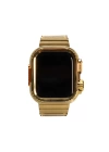 Apple Watch Ultra 49mm Redclick KRD-126 Sert Kasa Koruyuculu Metal Kordon