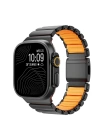 Apple Watch Ultra 49mm Redclick KRD-149 Titanyum Silikon Kordon