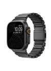 Apple Watch Ultra 49mm Uyumlu Redclick KRD-152 Titanyum Silikon Kordon