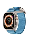 Apple Watch Ultra 49mm Redclick KRD-154 Naylon Kumaş Hasır Örgülü Kordon