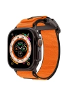Apple Watch Ultra 49mm Redclick KRD-154 Naylon Kumaş Hasır Örgülü Kordon