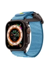 Apple Watch Ultra 49mm Redclick KRD-154 Naylon Kumaş Hasır Örgülü Kordon