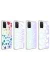 Galaxy A03s Kılıf Redclick M-blue Desenli Kapak