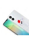 Galaxy A06 Kılıf Şeffaf Figürlü Redclick Folk Sert Kapak