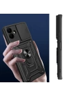 Galaxy A07 Kılıf Magnetik Standlı Kamera Korumalı Redclick Sürgülü Vega Kapak