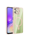Galaxy A07 Kılıf Standlı ve Kamera Lens Hediyeli Redclick Etro Kapak