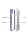 Galaxy A11 Kılıf Redclick Parfe Kapak
