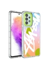 Galaxy A13 4g Kılıf Kamera Korumalı Renkli Desenli Sert Silikon Redclick Korn Kapak