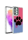 Galaxy A13 4g Kılıf Kamera Korumalı Renkli Desenli Sert Silikon Redclick Korn Kapak