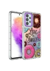 Galaxy A13 4g Kılıf Kamera Korumalı Renkli Desenli Sert Silikon Redclick Korn Kapak