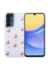 Galaxy A15 Kılıf Airbag Tasarımlı Simli Şeffaf Redclick Kutup Kapak