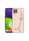 Galaxy A22 4g Kılıf El Tutamaçlı Kamera Korumalı Redclick Taka Silikon Kapak