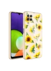 Galaxy A22 4g Kılıf Kamera Korumalı Desenli Sert Silikon Redclick Epoksi Kapak