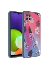Galaxy A22 4g Kılıf Kamera Korumalı Desenli Sert Silikon Redclick Epoksi Kapak