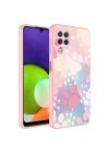 Galaxy A22 4g Kılıf Kamera Korumalı Desenli Sert Silikon Redclick Epoksi Kapak