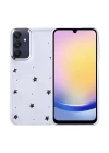 Galaxy A25 Kılıf Airbag Tasarımlı Simli Şeffaf Redclick Kutup Kapak