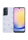 Galaxy A25 Kılıf Airbag Tasarımlı Simli Şeffaf Redclick Kutup Kapak