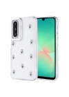 Galaxy A26 Kılıf Airbag Tasarımlı Simli Şeffaf Redclick Kutup Kapak
