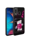 Galaxy A30 Kılıf Parlayan Kabartmalı İkonik Figürlü Redclick Amas Silikon Kapak