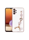 Galaxy A32 4g Kılıf El Tutamaçlı Kamera Korumalı Redclick Taka Silikon Kapak
