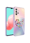 Galaxy A32 4g Kılıf Kamera Korumalı Desenli Sert Silikon Redclick Epoksi Kapak