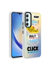 Galaxy A34 Kılıf Desenli Redclick Dragon Sert Kapak