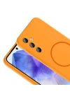 Galaxy A35 Kılıf M-safe Şarj Özellikli Redclick Meta Kapak