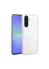Galaxy A36 Kılıf Şeffaf Figürlü Redclick Folk Sert Kapak
