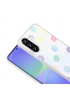 Galaxy A36 Kılıf Şeffaf Figürlü Redclick Folk Sert Kapak