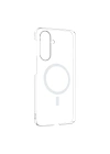 Galaxy A37 Kamera Korumalı M-Safe Şarj Özellikli Şeffaf Redclick London Sert PC Kapak