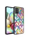 Galaxy A51 Kılıf Aynalı Desenli Kamera Korumalı Parlak Redclick Mirror Kapak