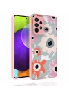 Galaxy A52 Kılıf Desenli Kamera Korumalı Parlak Redclick Nora Kapak