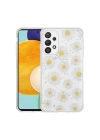 Galaxy A52 Kılıf Simli Desenli Kamera Korumalı Parlak Redclick Popy Kapak