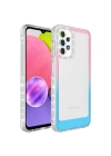 Galaxy A52 Kılıf Simli Ve Renk Geçiş Tasarımlı Lens Korumalı Redclick Park Kapak