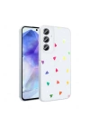 Galaxy A55 Kılıf Şeffaf Figürlü Redclick Folk Sert Kapak