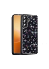 Galaxy A56 Kılıf Taşlı ve Simli Tasarım Redclick Azra Kapak