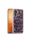 Galaxy A56 Kılıf Taşlı ve Simli Tasarım Redclick Azra Kapak