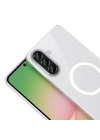 Galaxy A57 Kamera Korumalı M-Safe Şarj Özellikli Şeffaf Redclick London Sert PC Kapak