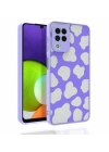 Galaxy M32 Kılıf Desenli Kamera Korumalı Parlak Redclick Nora Kapak