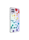 Galaxy M32 Kılıf Redclick M-blue Desenli Kapak