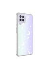 Galaxy M32 Kılıf Redclick M-blue Desenli Kapak