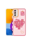 Galaxy M52 Kılıf Redclick M-fit Desenli Kapak