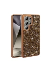 Galaxy S22 Ultra Kılıf Parlak Taşlı Tasarım Redclick Pırlanta Kapak
