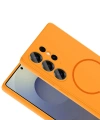 Galaxy S24 Ulta Kılıf M-safe Şarj Özellikli Redclick Meta Kapak