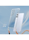 Galaxy S25 Edge Kılıf Airbagli Takılabilir Askı Aparatlı Redclick Snap Silikon Kapak