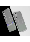 Galaxy S25 Kılıf M-Safe Şarj Özellikli Mıknatıslı Redclick Duble Kapak