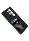 Galaxy S25 Ultra Kılıf Kamera Korumalı Kartlık Hazneli Redclick Vitra Kapak