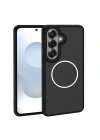 Galaxy S26 Plus Kılıf M-Safe Şarj Özellikli Metal Kamera Çerçeveli Redclick Sanremo Silikon Kapak