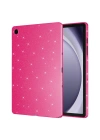 Galaxy Tab S10 FE Simli Parlak Görünümlü Redclick Tablet Koton Kılıf